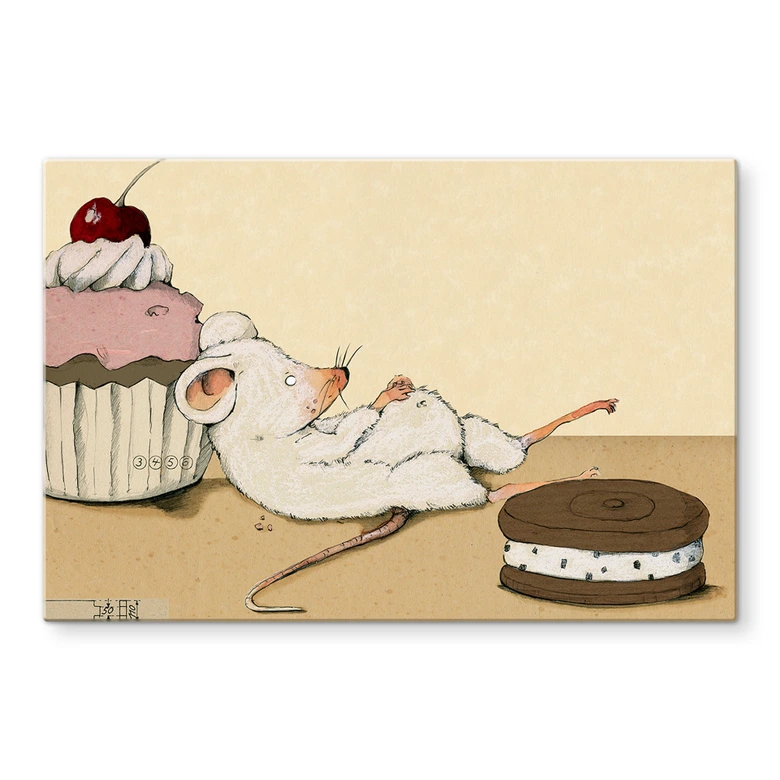 Crédence Loske - Souris et muffin 