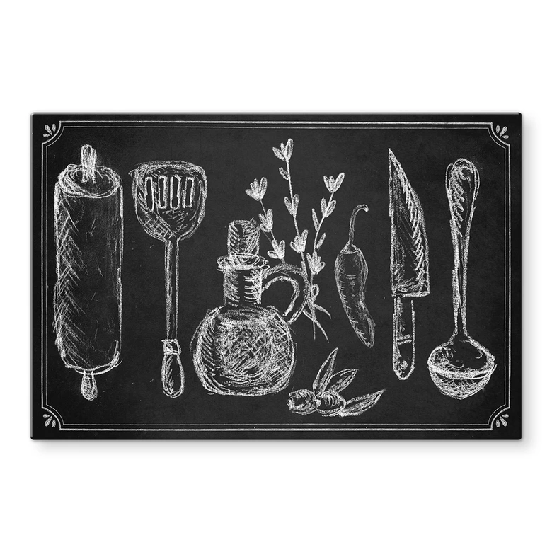 Spritzschutz Rustic Kitchen 