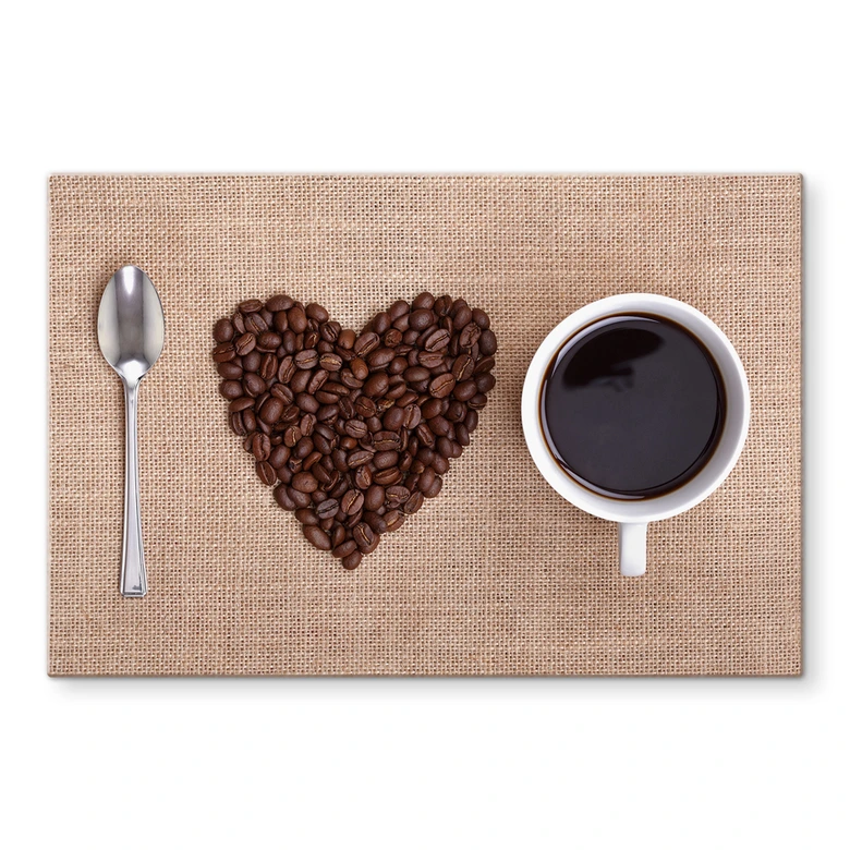 Spritzschutz I Love Coffee 