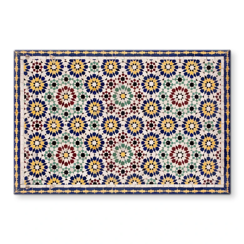 Spatscherm Oosterse Tegeltjes 01 