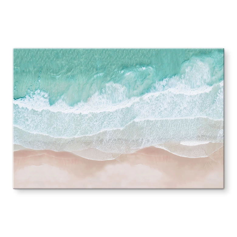 Crédence Douces vagues sur la plage | Mer bleu turquoise - Sisi & Seb 