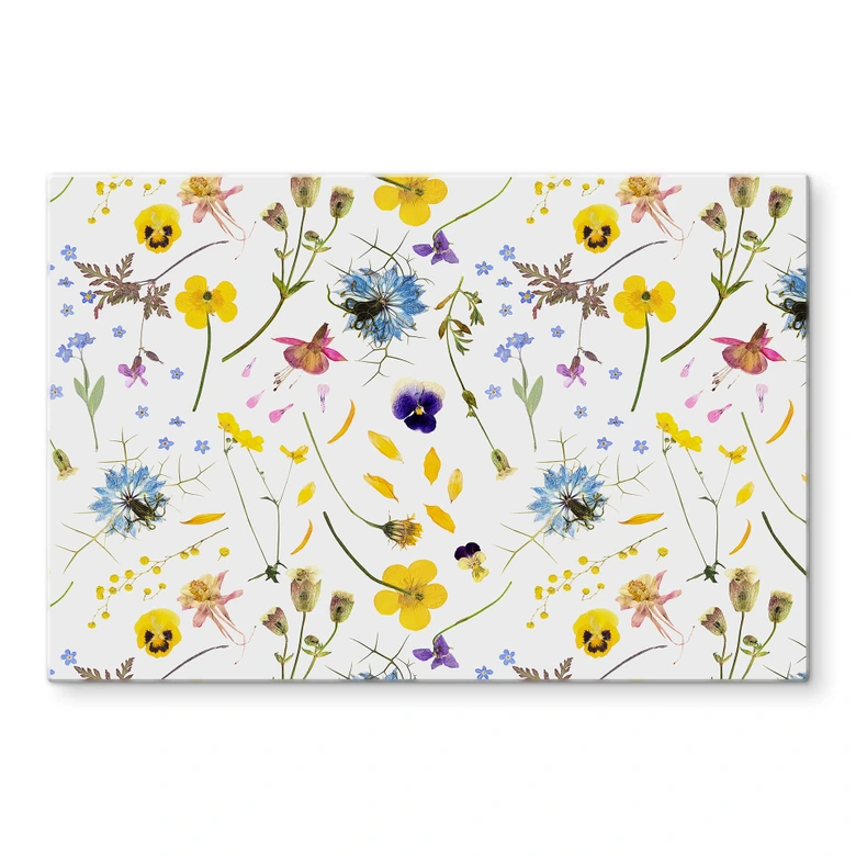 Spritzschutz UN Designs - Getrocknete Blüten 