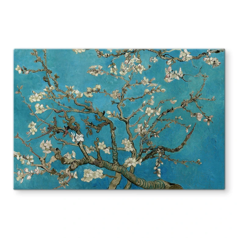 Spritzschutz van Gogh - Mandelblüte 