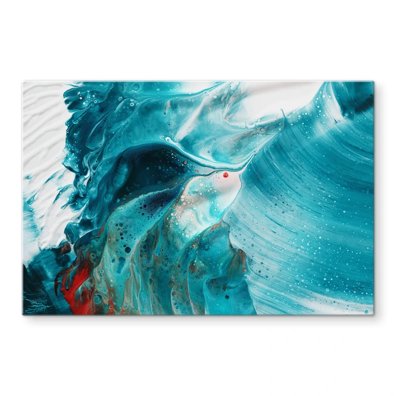 Spritzschutz Westum - Flying into the waves 