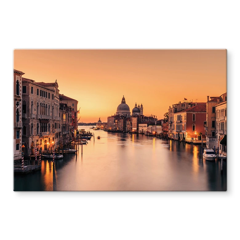 Spritzschutz Sonnenuntergang in Venedig - Zhang 