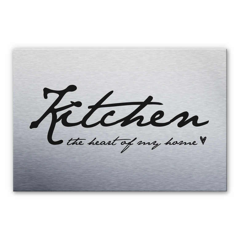 Spritzschutz Kitchen - The heart of my home 