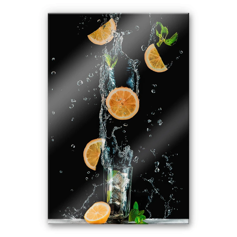 Stænkplade - Belenko - Splashing Lemonade - Højkant 