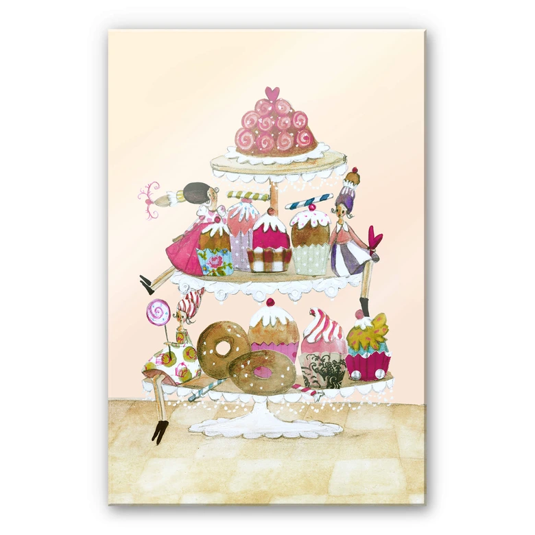 Spritzschutz Leffler - Glitzer Muffinparade 