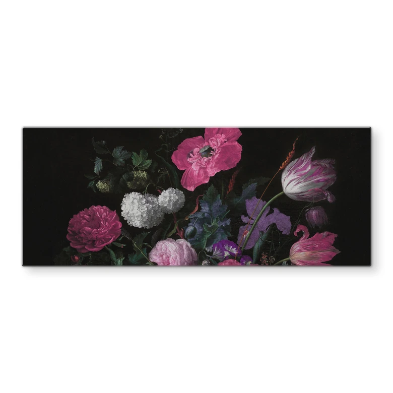 Stænkplade Blomsterbuket i mignon-stil - Bloomery Decor - Panorama 