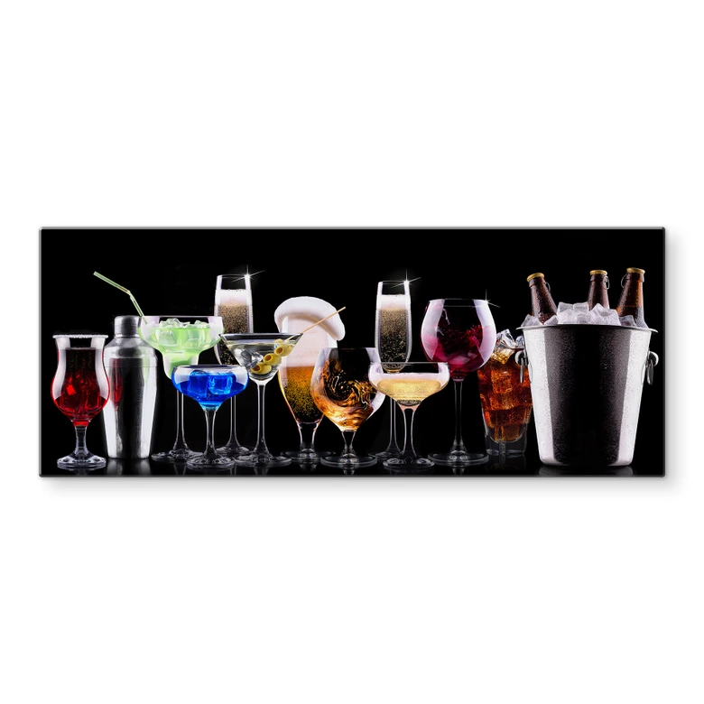 Spritzschutz Cocktail Feeling - Panorama 