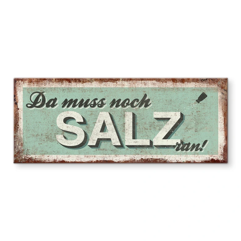 Spritzschutz Da muss noch Salz ran 