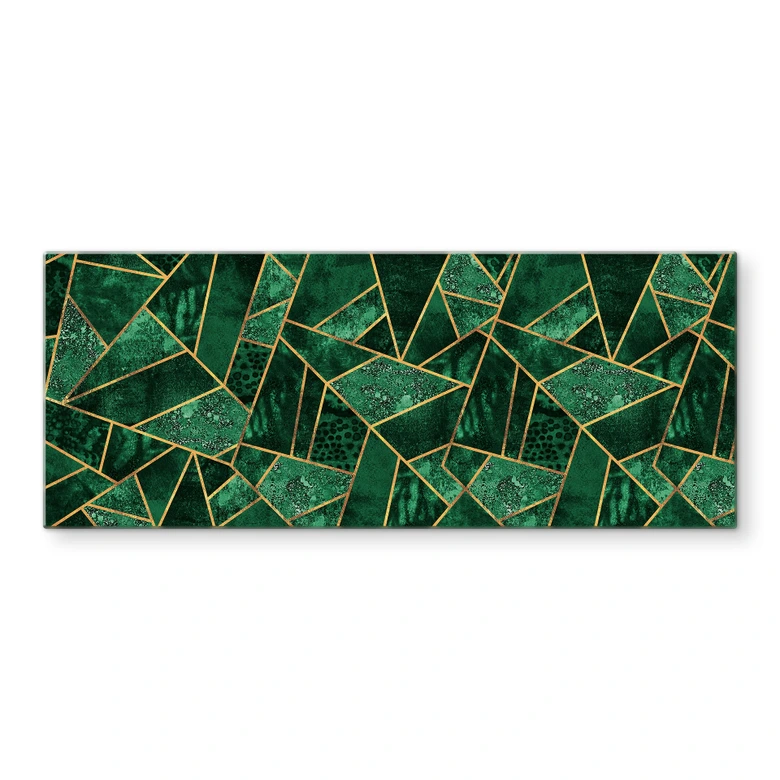 Splashback Fredriksson - Emeralds - panorama 
