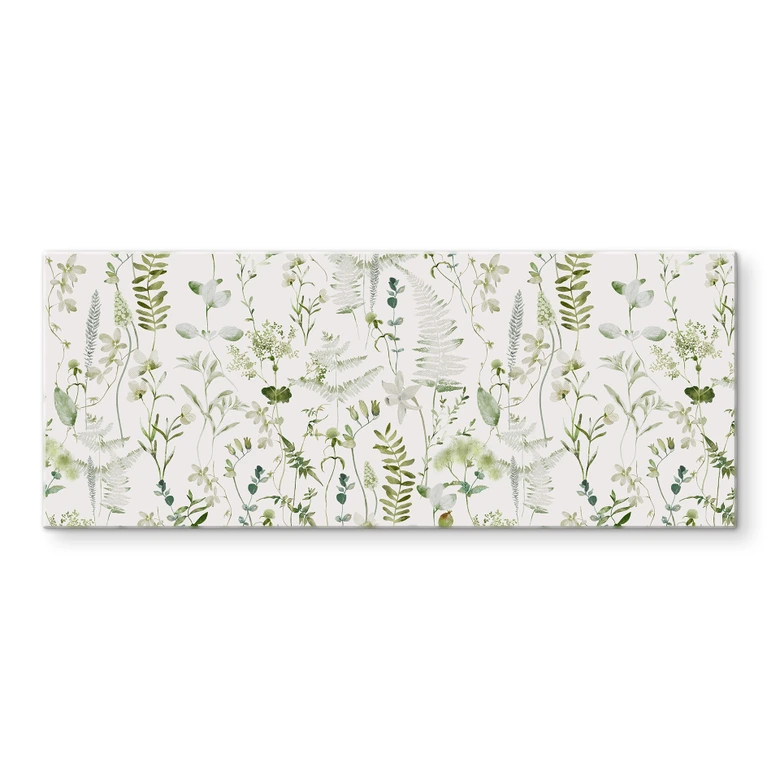 Spritzschutz Kräuter und Wildblumen - UN Designs - Panorama 