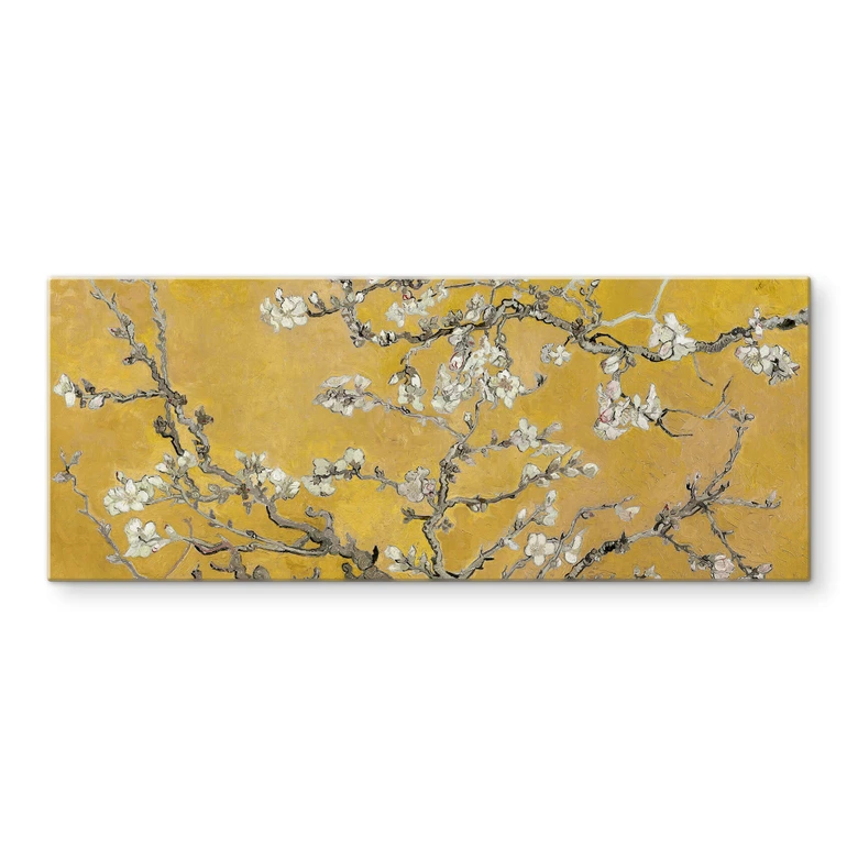 Crédence van Gogh - Amandier en fleurs ocre - Panorama 