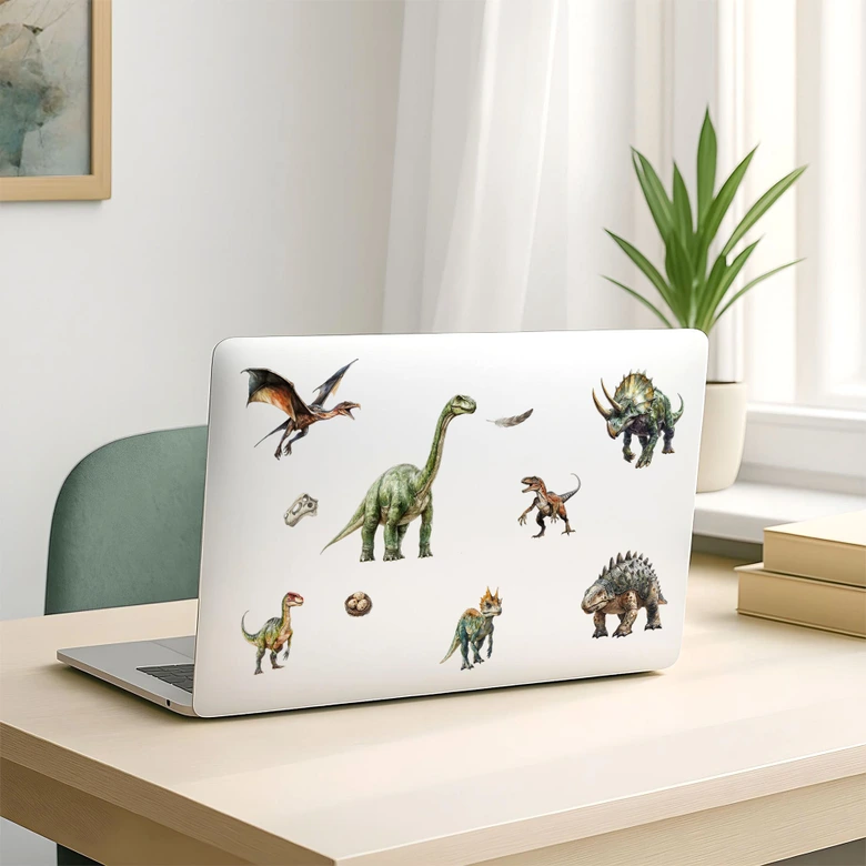 Autocollants dinosaures 