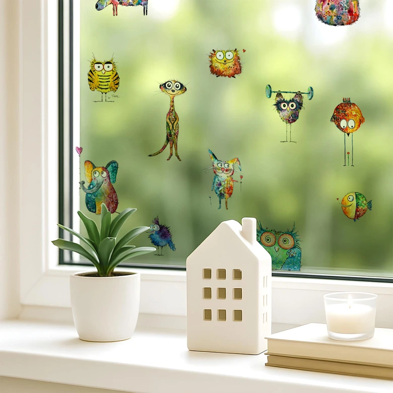 Sticker Kunterbunte Tierwelt - Hagenmeyer 