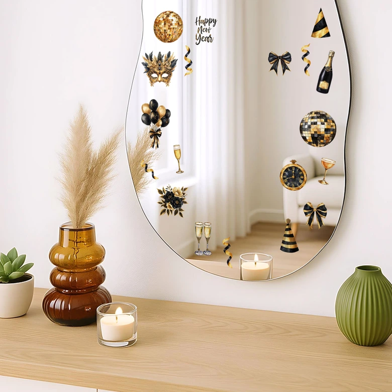 Sticker New Year's Eve 