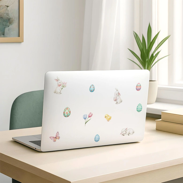 Stickers Stickers Cute animals in Easter magic 