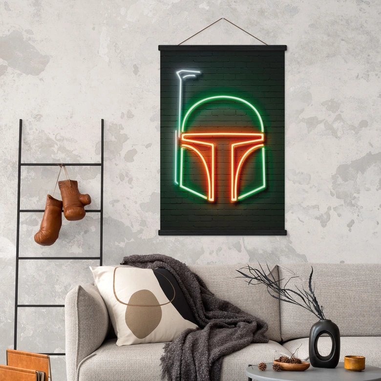 Póster de tela de Boba Fett - Mielu 