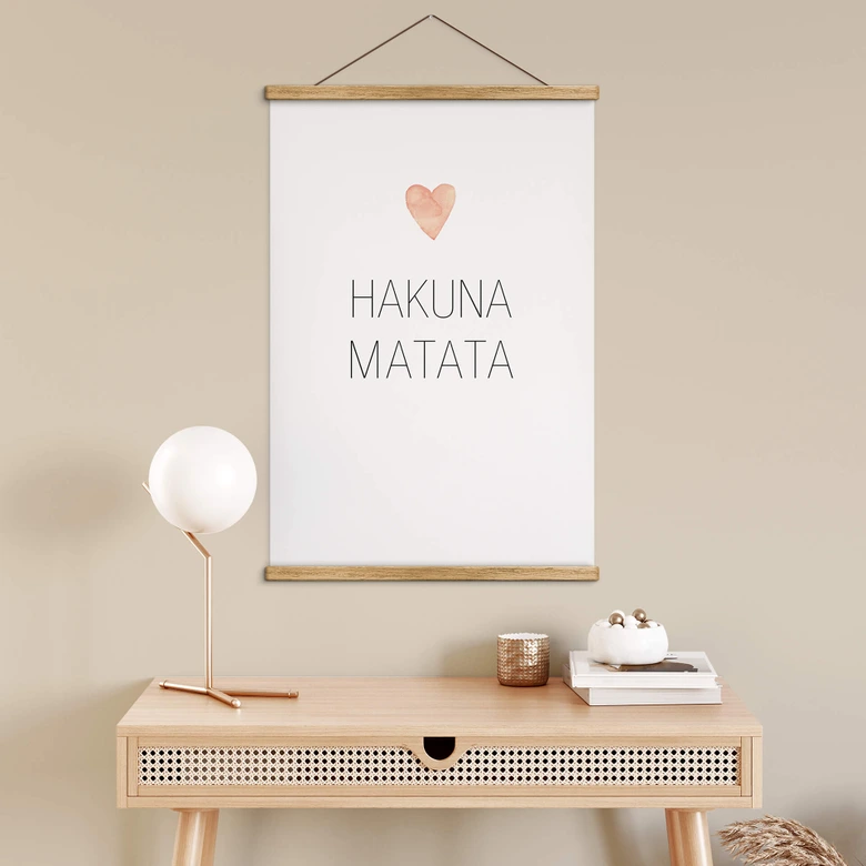 Stoffbild Confetti & Cream - Hakuna Matata 