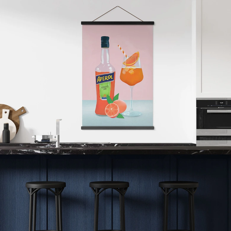 Stoffbild Aperol Spritz - Lizde 