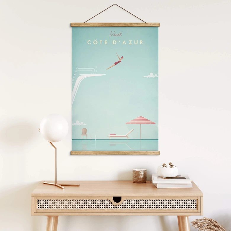 Stoffbild Rivers - Côte d'Azur 