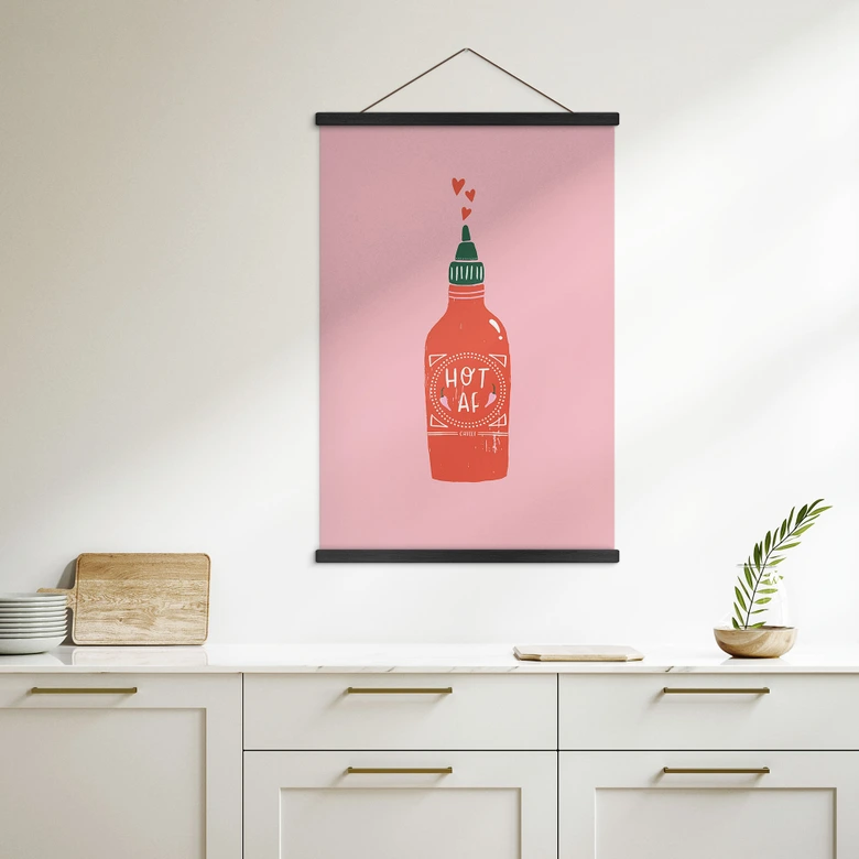 Stoffbild Scharfe Chili-Soße - Simmonds 