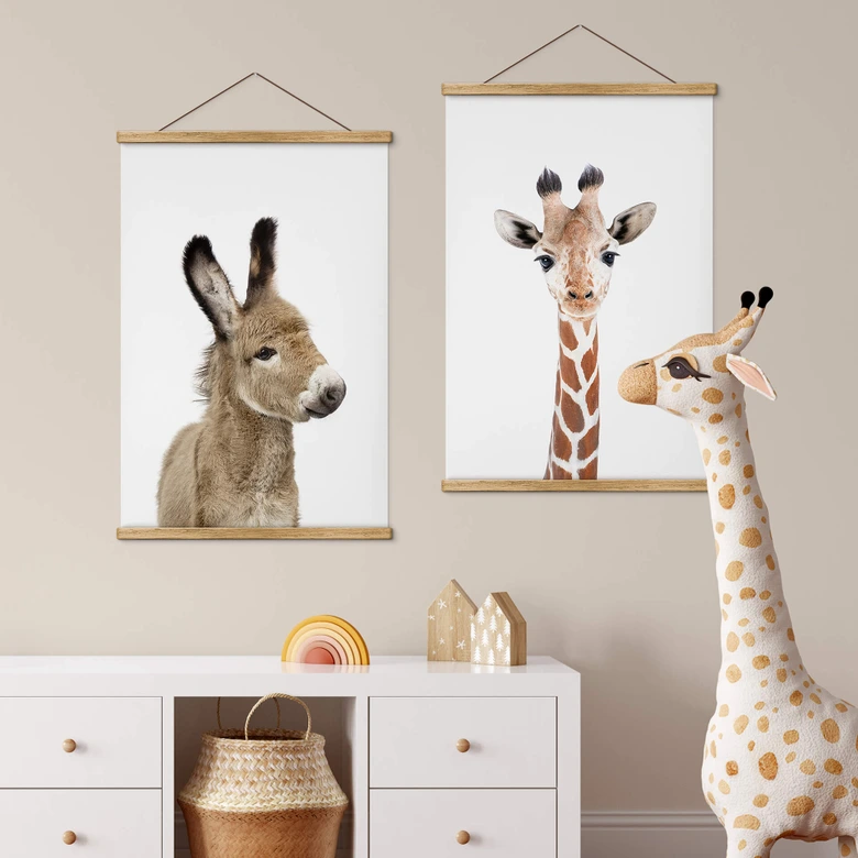 Stoffbild Sisi & Seb - Baby Giraffe 