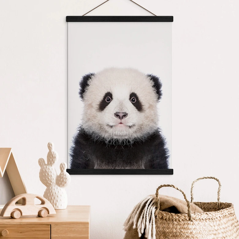 Tekstil plakat Sisi & Seb - Baby Panda 