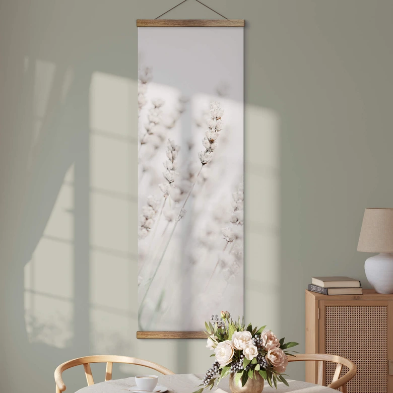 Stoffbild 1X Studio - Feine Gräser - Panorama 