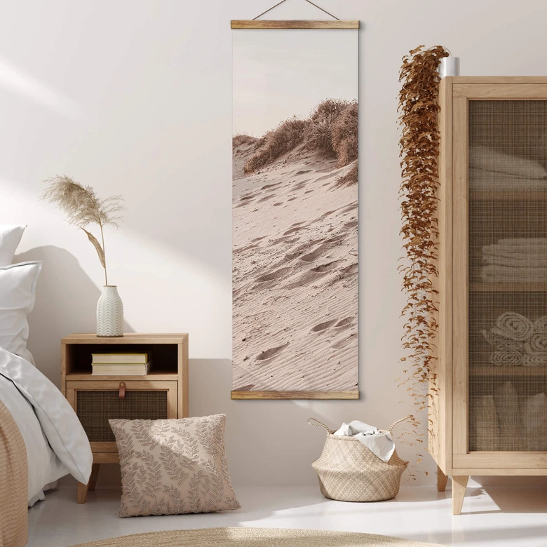 Stoffbild 1X Studio - Sandstrand - Panorama 