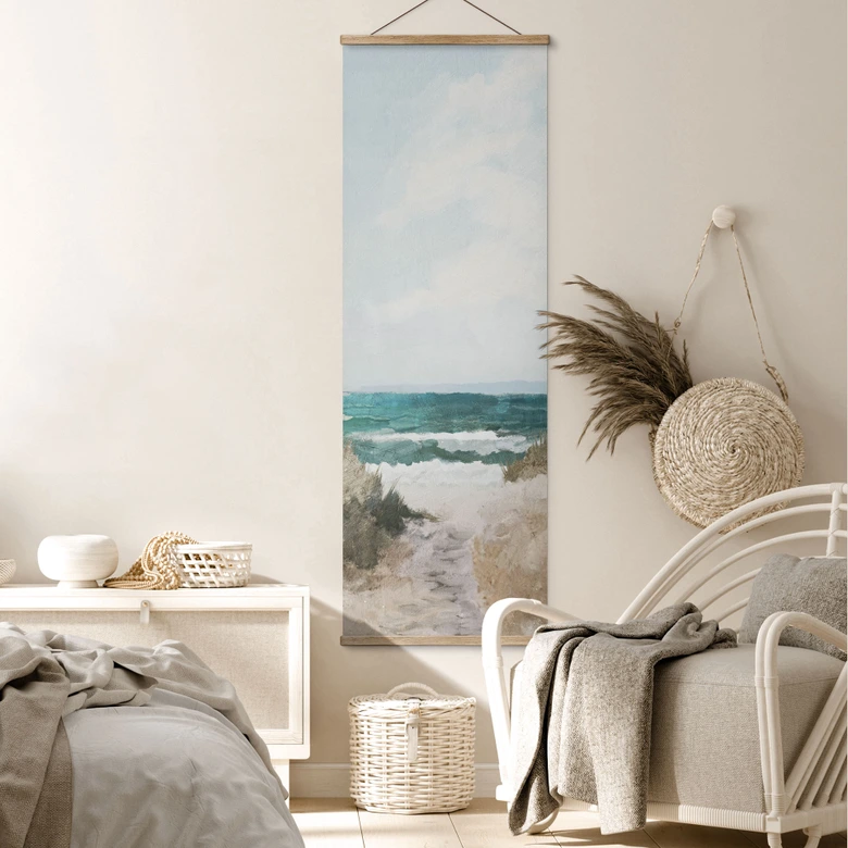 Stoffbild Dünenweg zum Strand - Hobday 