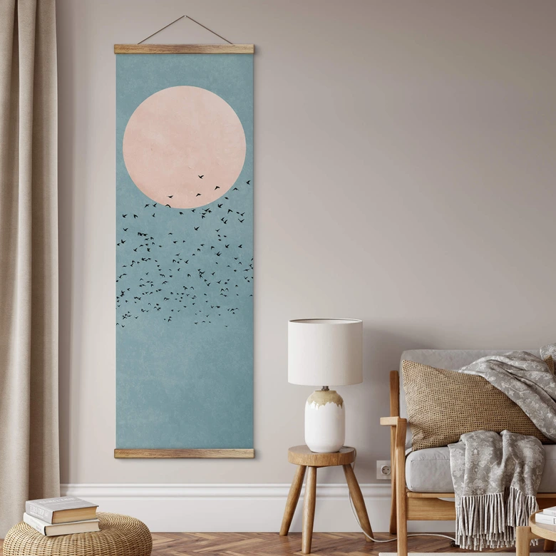 Cubistika Tekstil plakat - Måneskin 