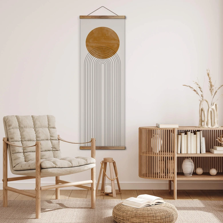 Stoffbild The Miuus Studio - Abstract Flow - aus der Cosy Kollektion 