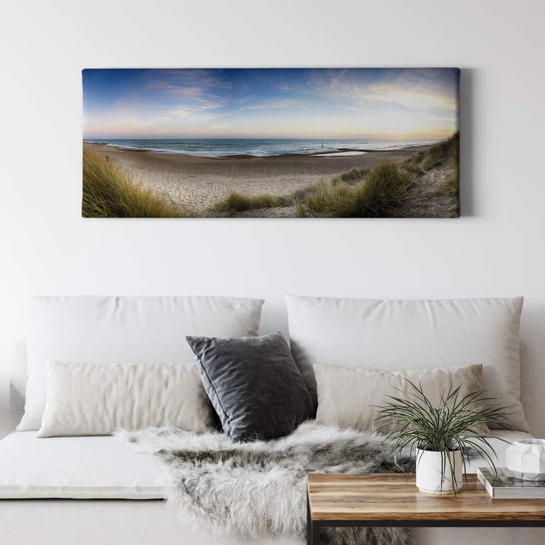 Canvas Strandpanorama 