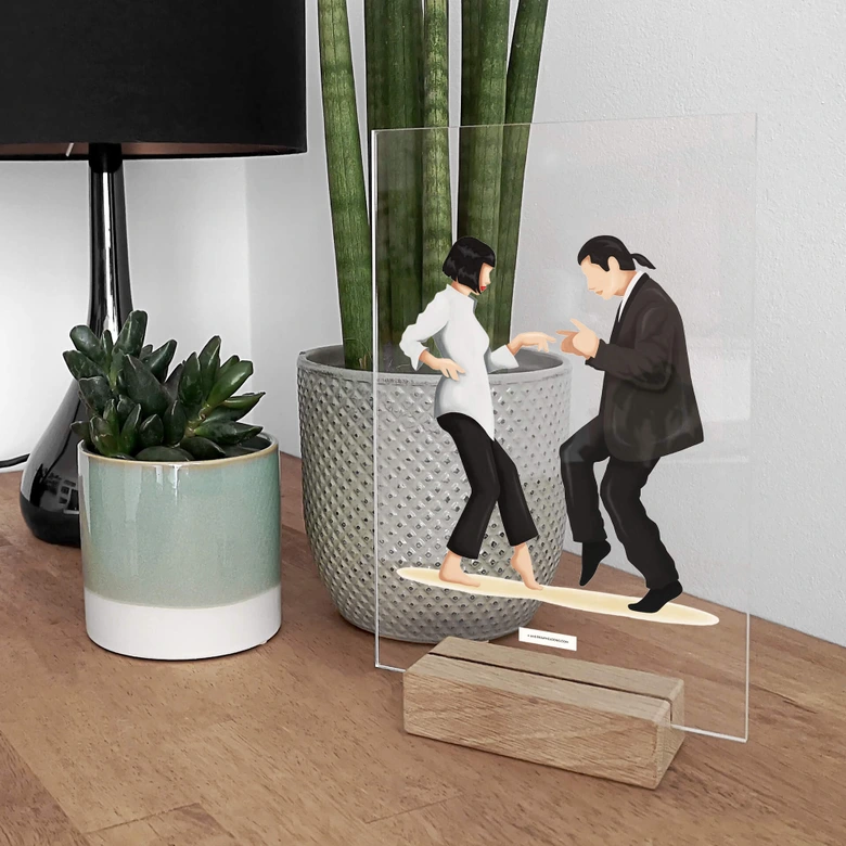 Tohmé table display - Pulp Fiction 