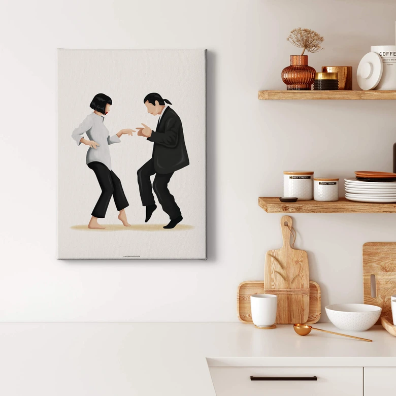 Tableau en toile Tohmé - Pulp Fiction 