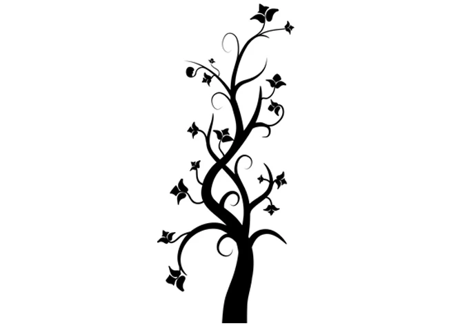 Türdesign Dornröschen 86x200 cm 