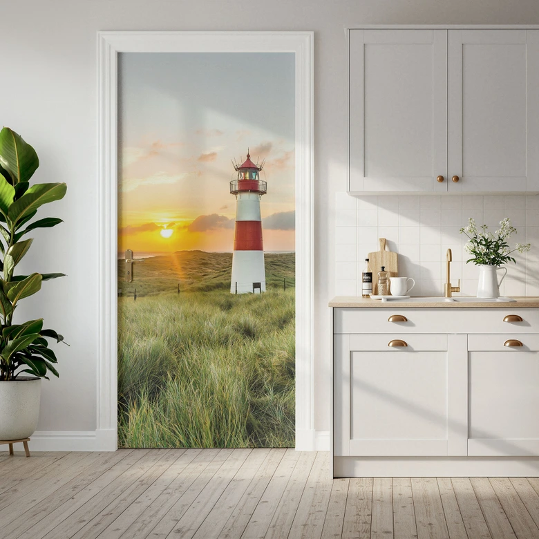 Deurfilm vuurtoren op Sylt 