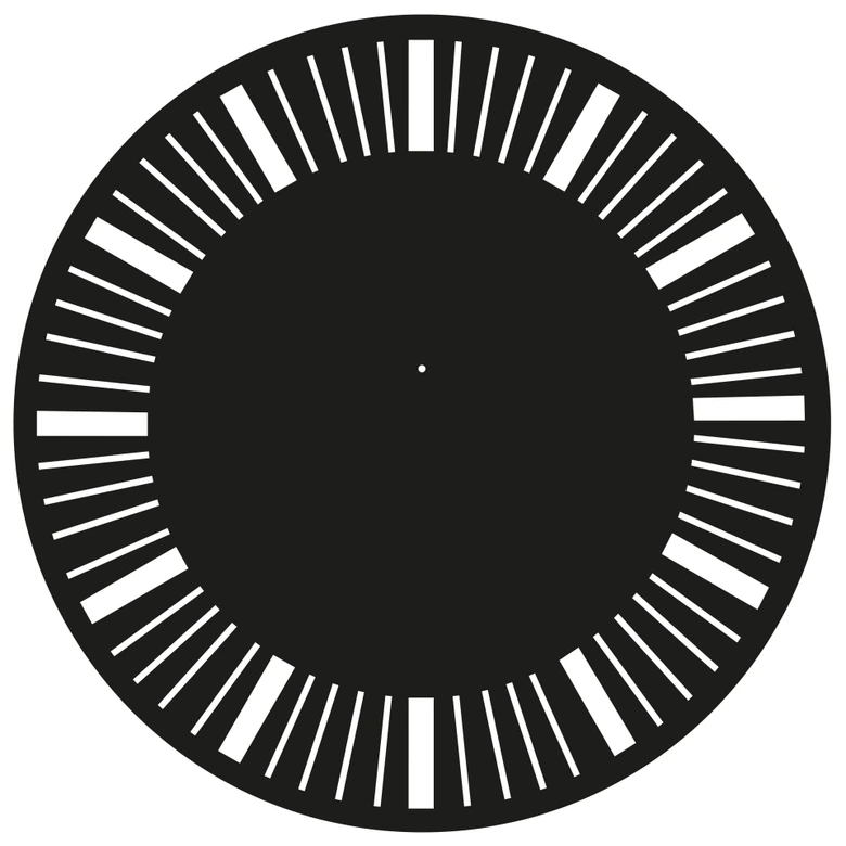 Muursticker Klok Retro 2 