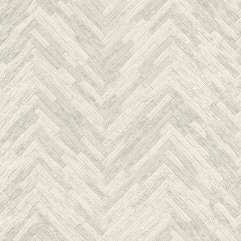 Versace Papier peint de designer - Gris, Blanc 