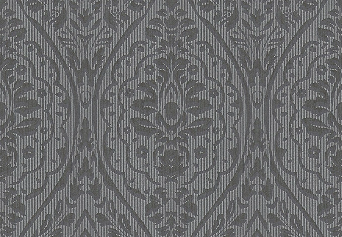 Architects Paper Textiltapete Tessuto Barocktapete mit Ornamenten braun 