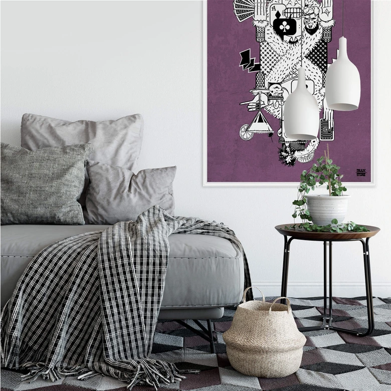 Wallprint Drawstore - Playing Cards 