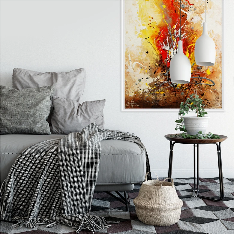 Wallprint - Fedrau - Osterfeuer 