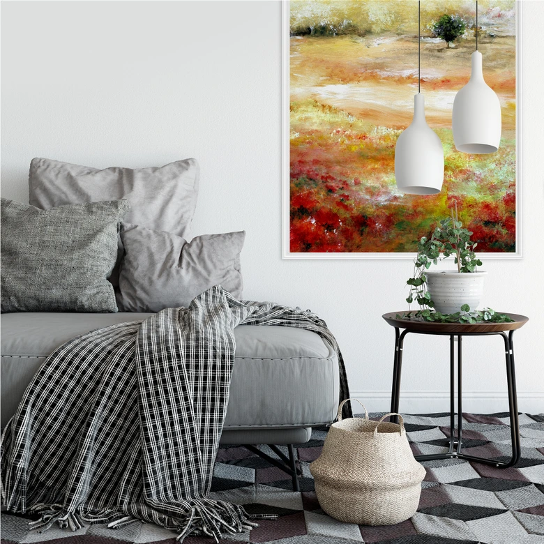 Muurprints Melz - Een dag in de zomer 