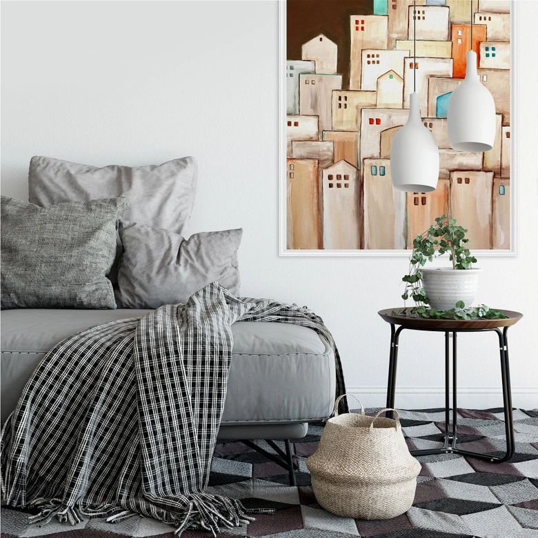 Wallprint - Melz - Großstadt 