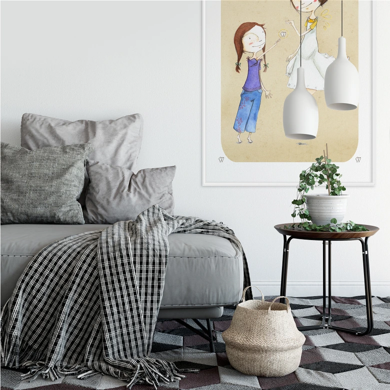 Wallprint Loske - Zahnfee 