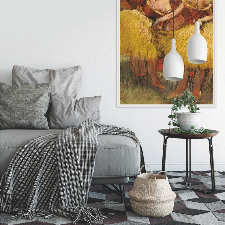 Wallprint Degas - Drei Tänzerinnen 