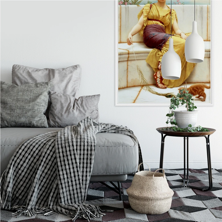 Wallprint Godward - Müßiggang 