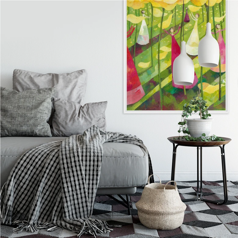Wallprint Blanz - Blumenwiese 